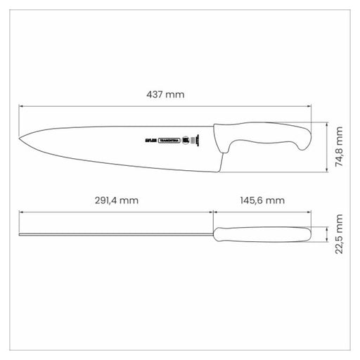 Tramontina Professional Master Black Cooks Knife 12", 29cm 24609102_2