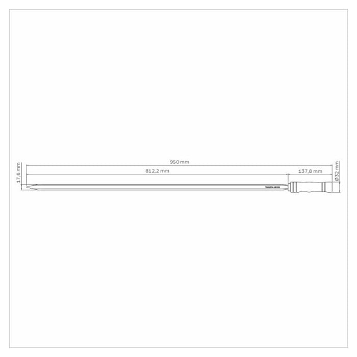 Tramontina Heavy Duty Stainless Steel Skewer Wood Handle 95cm 26418095_6