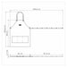 Tramontina Churrasco Black Barbecue Apron 26571000_5