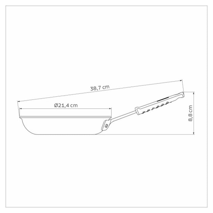 Professional Aluminum Nonstick Restaurant Fry Pan 20cm - *Worlds Best_4