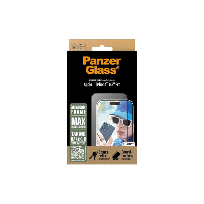 PanzerGlass UWF Aluminum Frame SPiPhone 16 Pro 2850