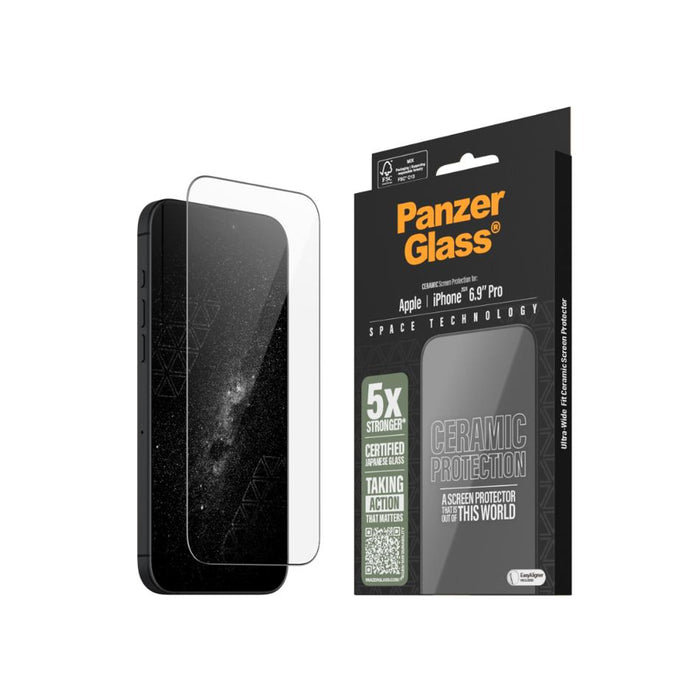 PanzerGlass UWF Ceramic SPiPhone 16 Pro Max 2856