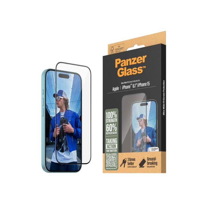 PanzerGlass UltraWide Fit SPiPhone 16 2861