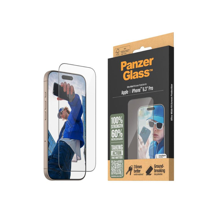 PanzerGlass UltraWide Fit SPiPhone 16 Pro 2862