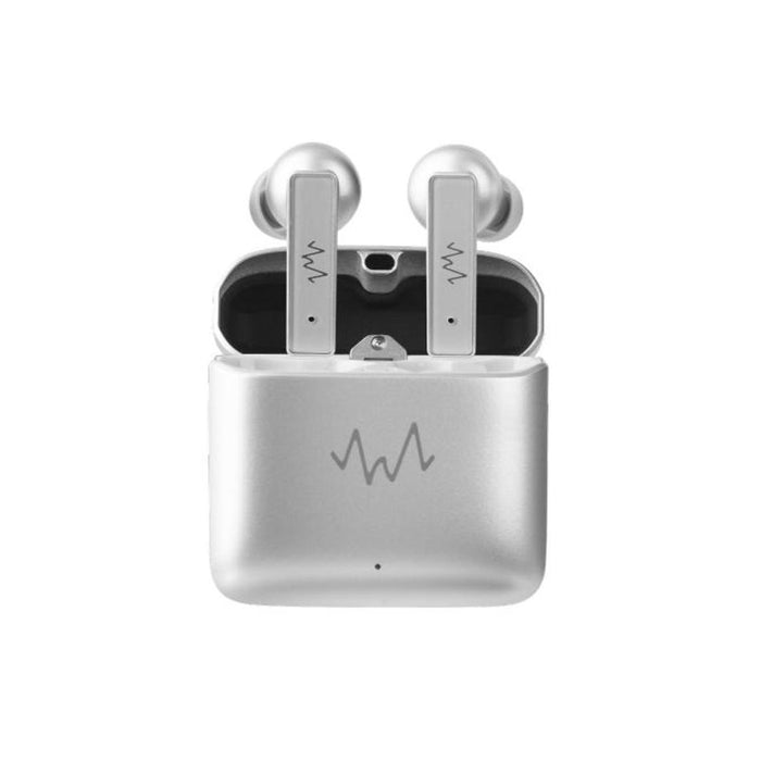 Wave Audio True Wireless Earbuds Immersive Lite Silver 3S-2409