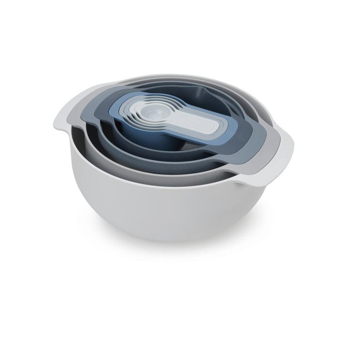 Joseph Joseph Nest 9 Plus 9-piece food preparation set - Sky 40101