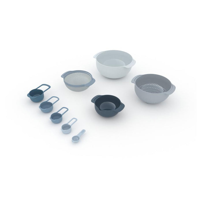 Joseph Joseph Nest 9 Plus 9-piece food preparation set - Sky 40101