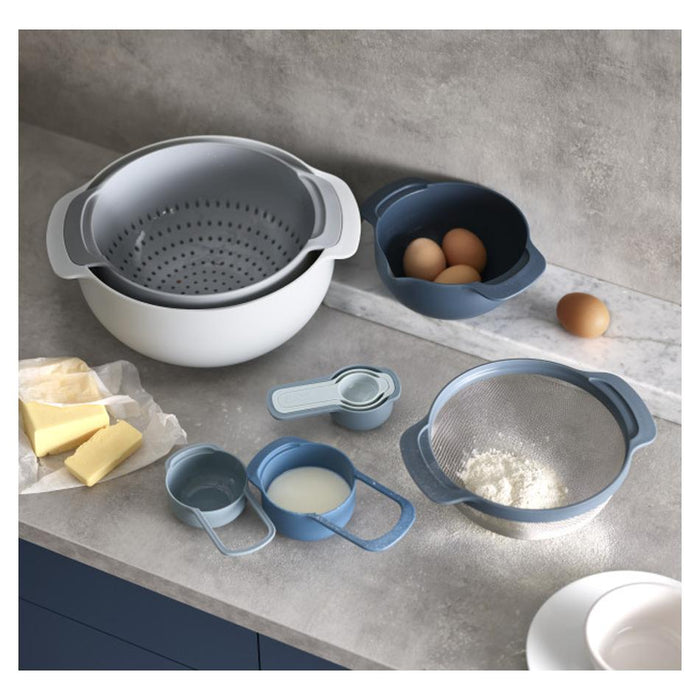 Joseph Joseph Nest 9 Plus 9-piece food preparation set - Sky 40101