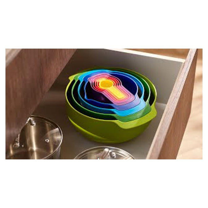 Joseph Joseph Nest 9 Plus 9-piece food preparation set - Sky 40101