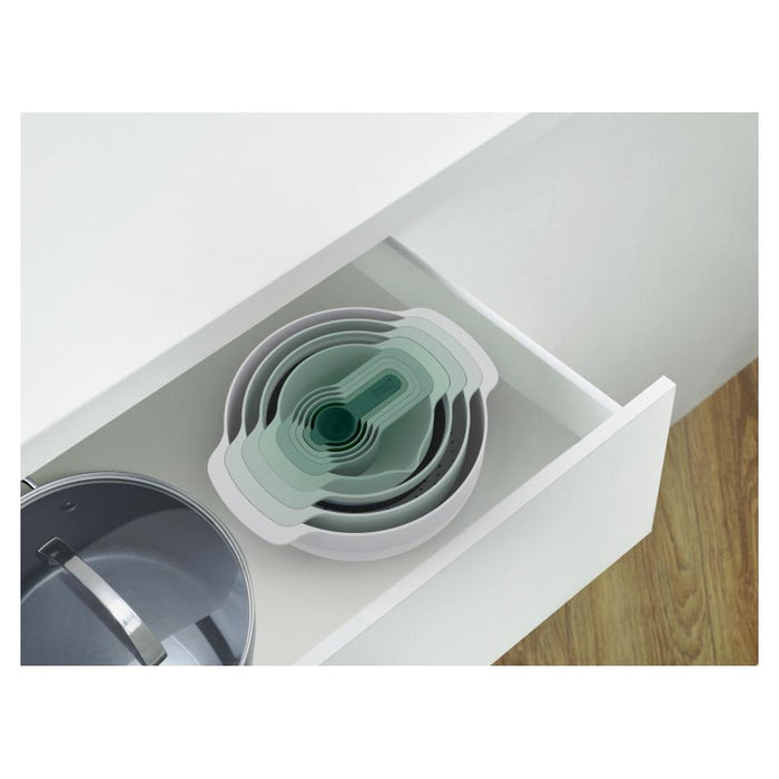 Joseph Joseph Nest 9 Piece Bowls - Sage 40112