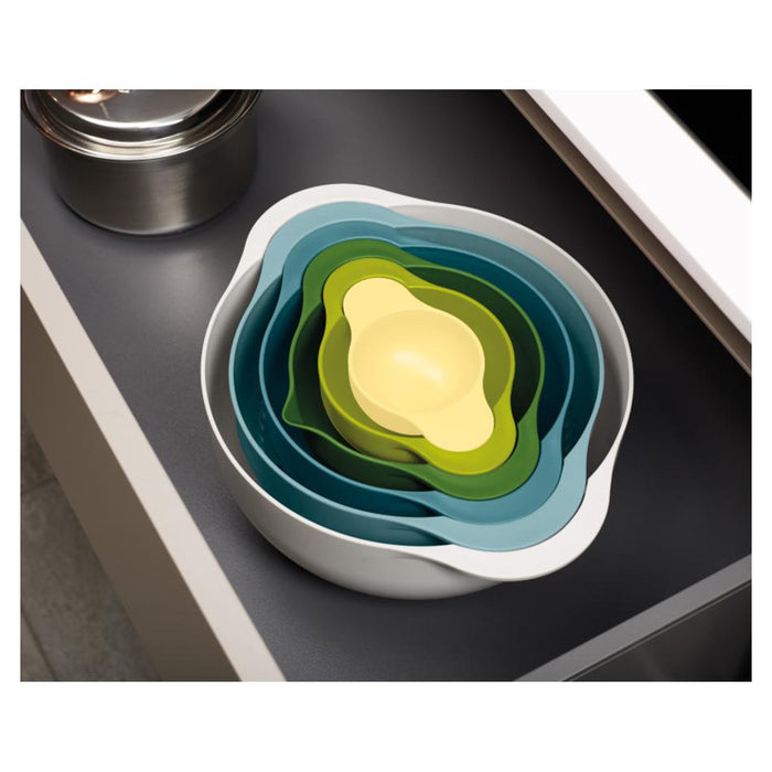 Joseph Joseph Duo 6pc Food Preparation Bowl Set (Opal) 40116