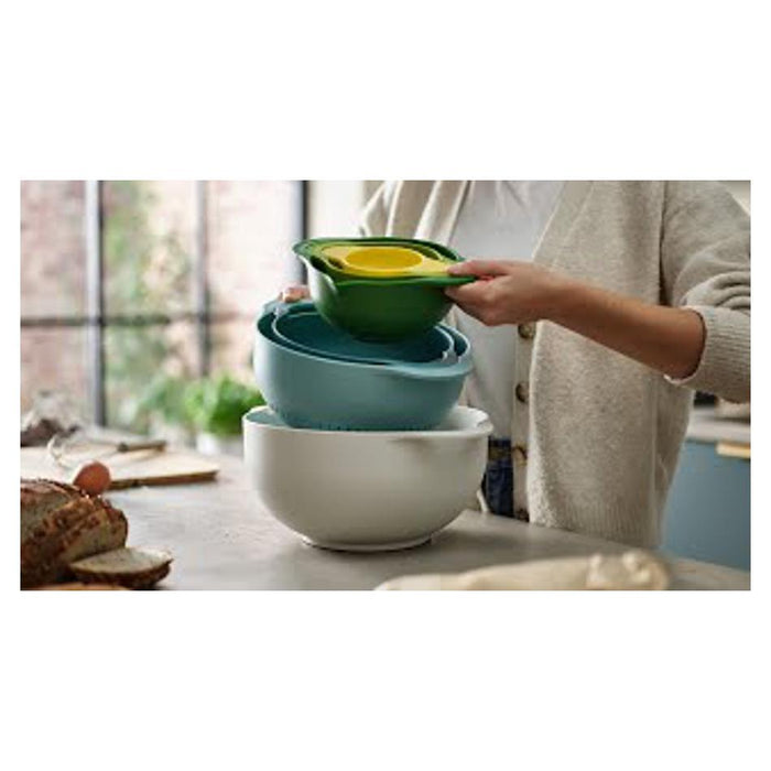 Joseph Joseph Duo 6pc Food Preparation Bowl Set (Opal) 40116