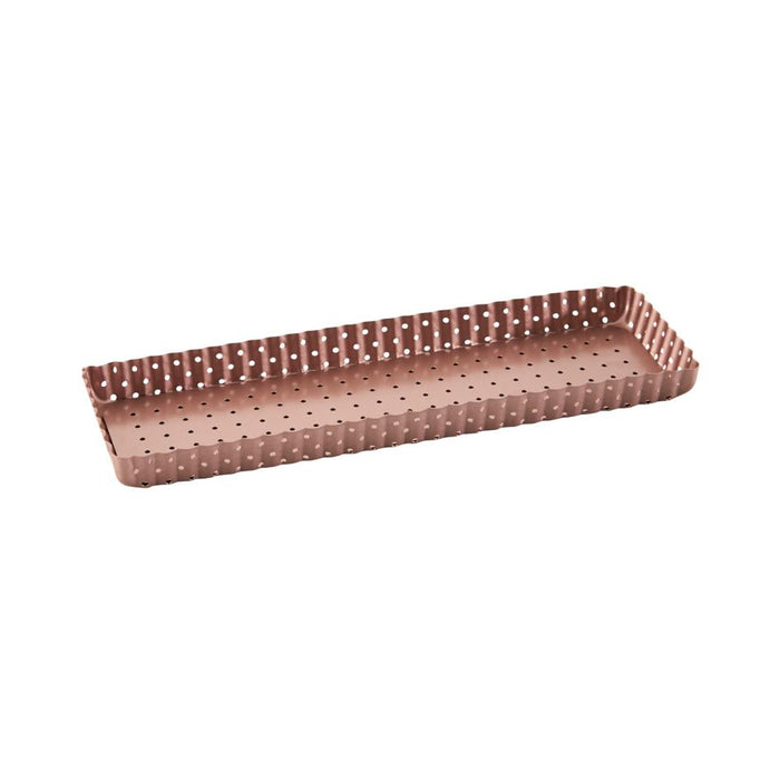 Wiltshire Rose Gold Perforated Rectangle Tart Pan 40719