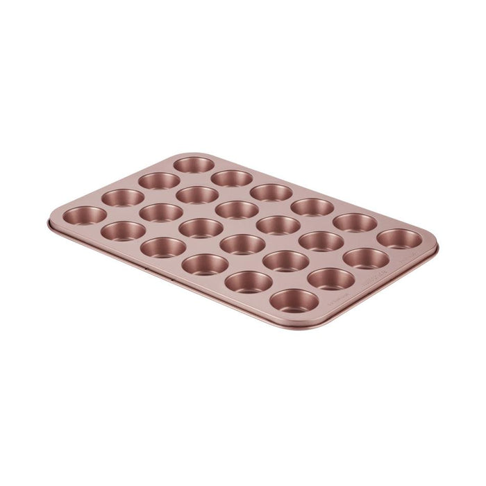 Wiltshire Rose Gold Mini Muffin Pan 24Cup 40757