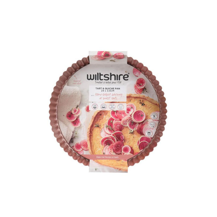 Wiltshire Rose Gold Quiche & Tart Pan 40826