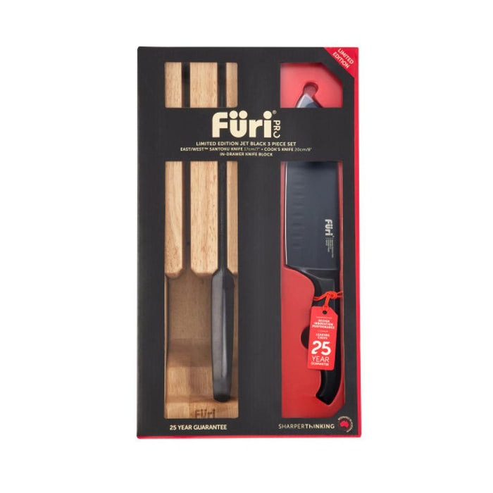 Furi Jet Black Knife Set 41483