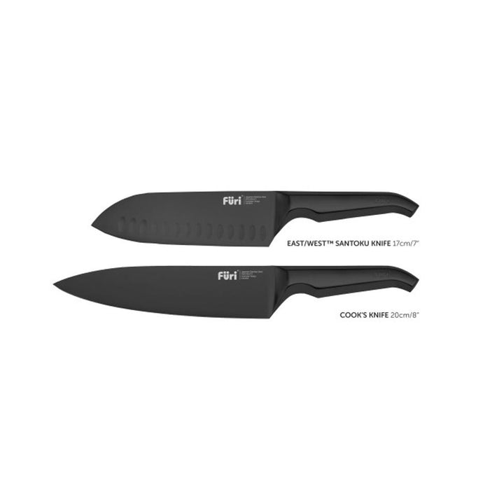 Furi Jet Black Knife Set 41483