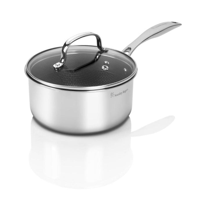 SR-Matrix Non-stick Saucepan with Glass Lid 18cm / 2.3L_3