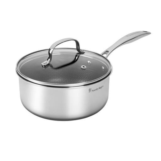 SR-Matrix Non-stick Saucepan with Glass Lid 20cm / 3.0L_1