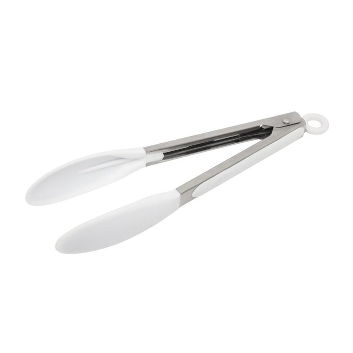 Wiltshire Silicone Tongs White 23cm 43730