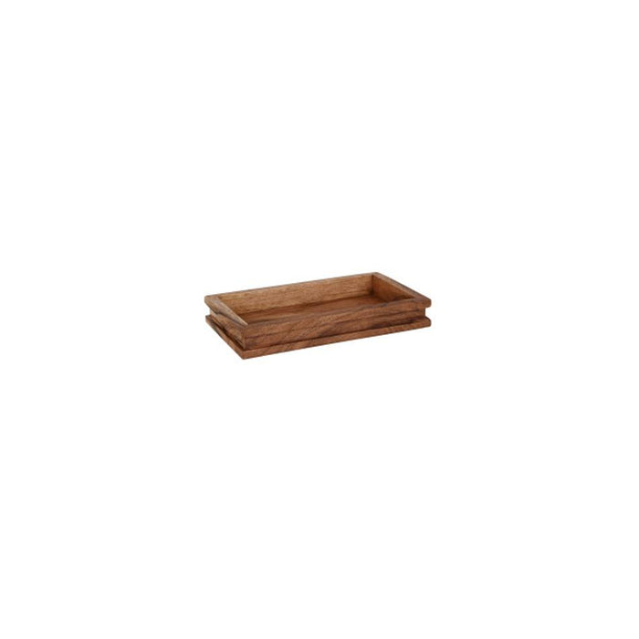 Chef Inox Serve Natural Acacia Display Tray GN 1/4 265x162x40mm 4789_1