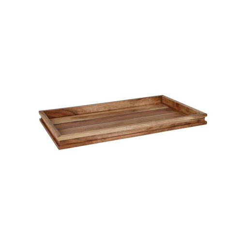 Chef Inox Serve Natural Acacia Display Tray GN 1/1 530x325x40mm 4795_1
