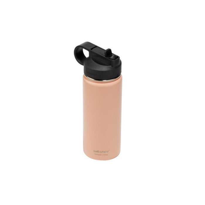 Wiltshire Stainless Steel Bottle Peach 500ml 48178_2