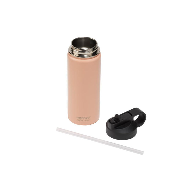 Wiltshire Stainless Steel Bottle Peach 500ml 48178_5