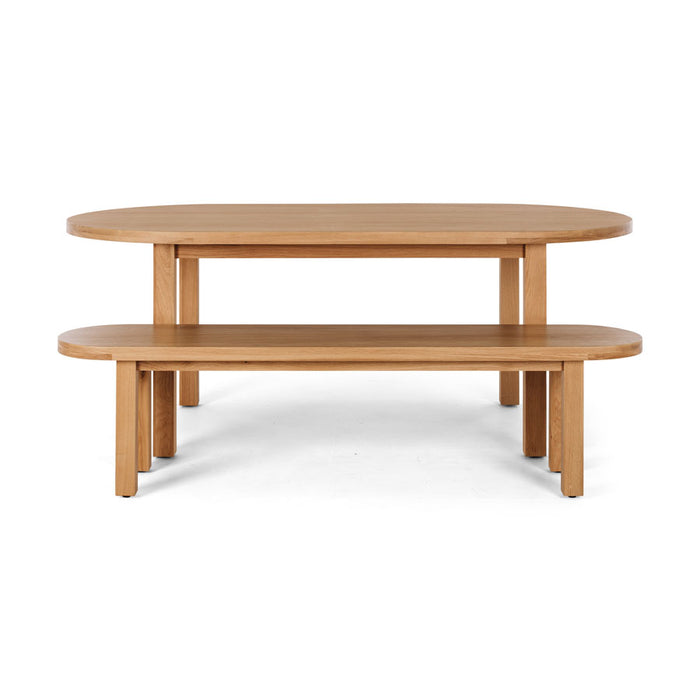 Arc  3 Piece Six Seater Dining Suite