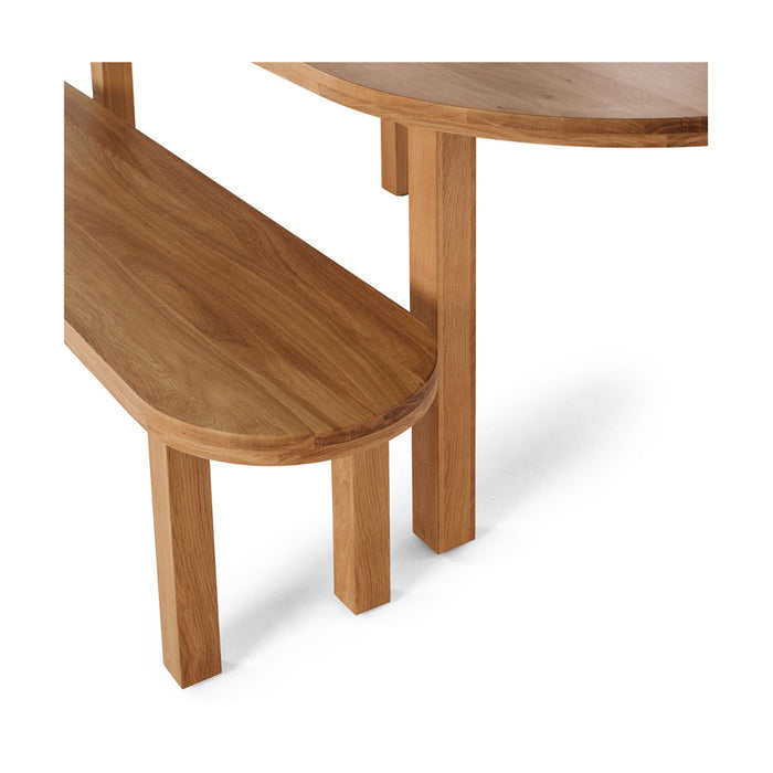 Arc  3 Piece Six Seater Dining Suite