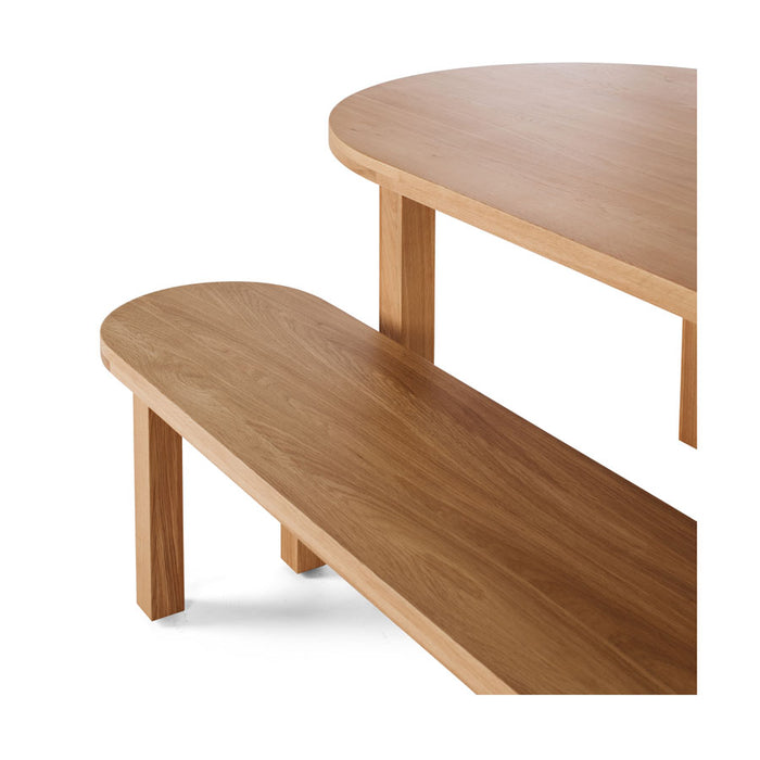 Arc  3 Piece Six Seater Dining Suite