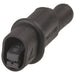 4mm Banana Socket to Alligator Clip - Black - Folders