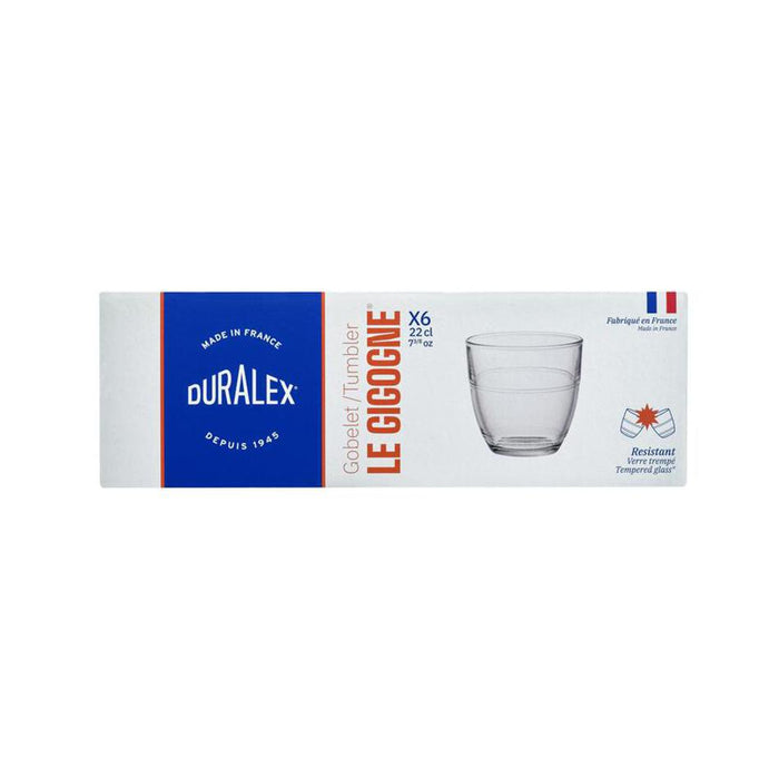 Duralex Gigogne Tumbler 220ml - Set 6 50043DU_3