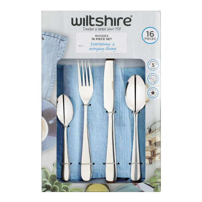 Wiltshire Rhodes Cutlery Set 16Piece 50660