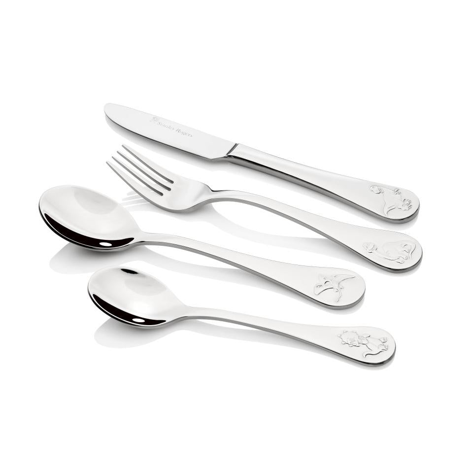 Stanley Rogers Children's Cutlery 4 Piece Set - Dinosaurs 50744 1