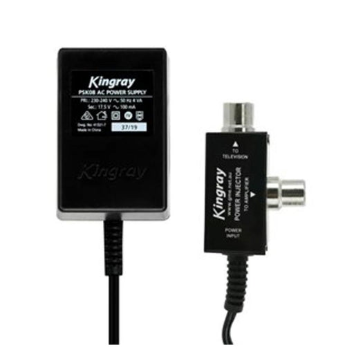 Kingray 17.5V Ac 100Ma Plug Pack With Pal Connection On Power Injector_1