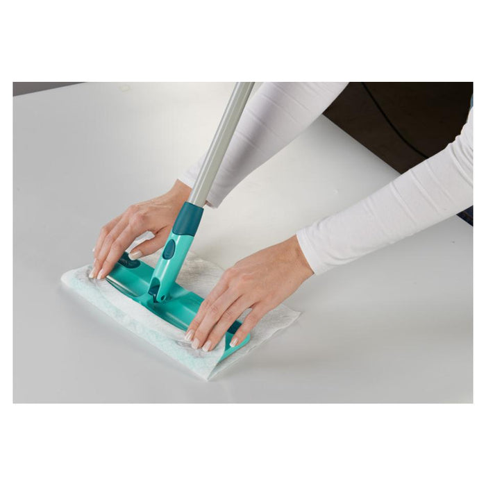 Click System Clean & Away Floor Duster with Static Dust Cloths