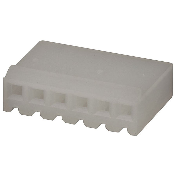 6 Pin 0.156 Header with crimp pins - 3.96 pitch - Folders