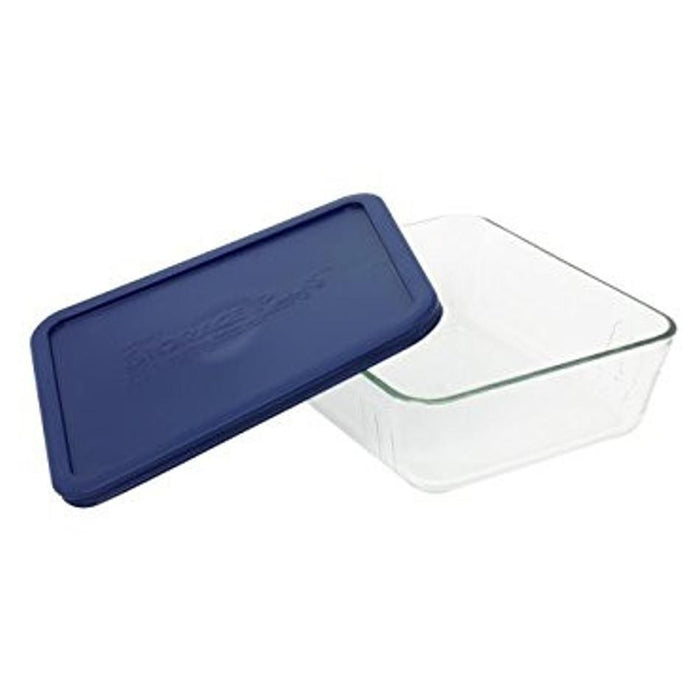 Pyrex Simply Store 3 Cup Rectangle Container with Blue Lid 6017471