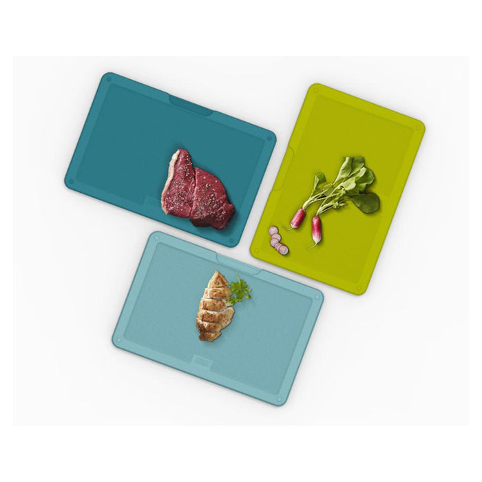 Joseph Joseph Duo 3pc Chopping Board Set w/Case 60221_3