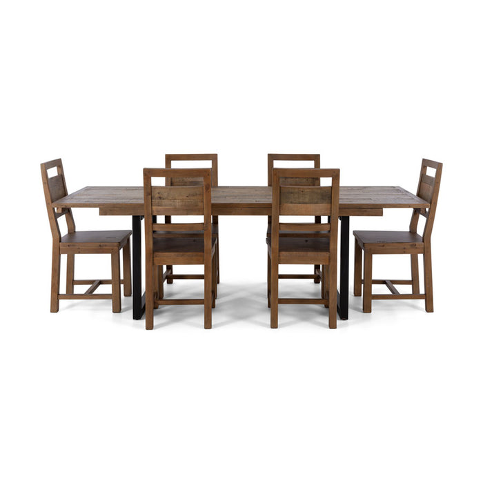 Woodenforge Extension Six Seater Dining Suite