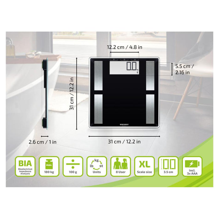 Soehnle Shape Sense Connect 50 with Bluetooth 63879