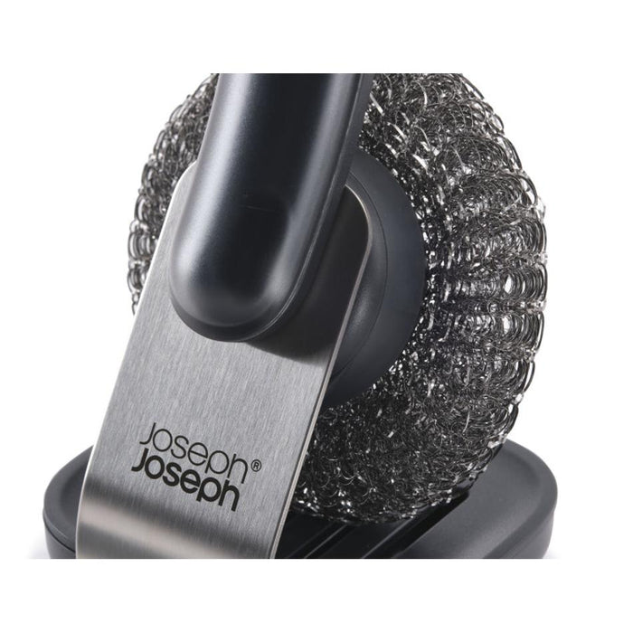 Joseph Joseph SinkTech Dish Brush with stainless-steel storage stand_6
