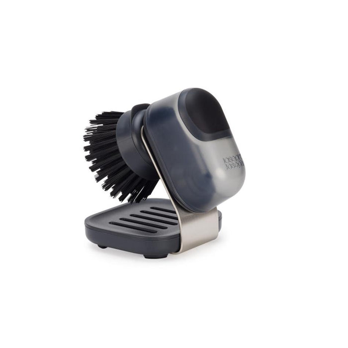 SinkTech Soap-dispensing palm brush with stainless-steel  storage stand_1