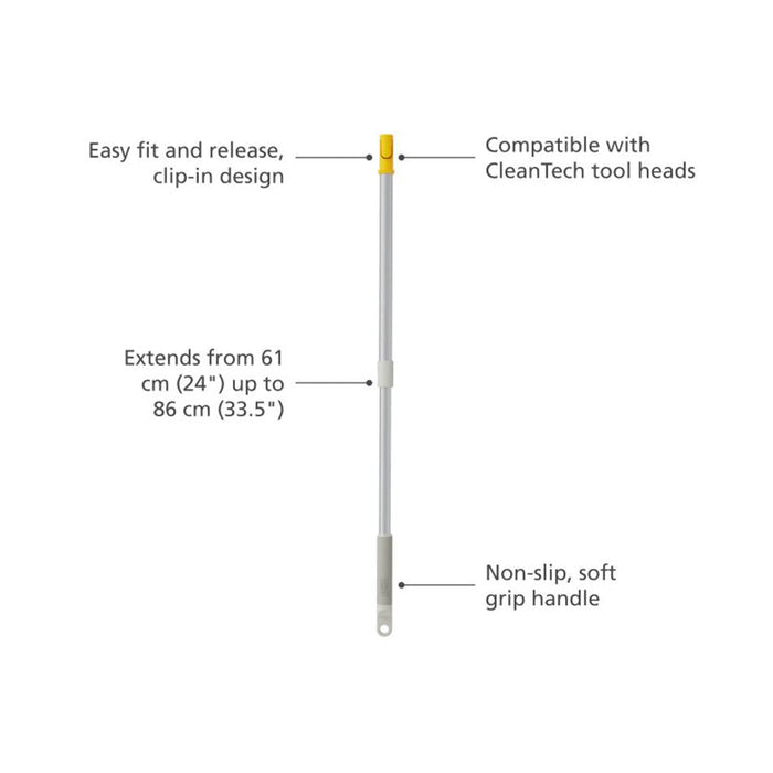 Joseph Joseph CleanTech Telescopic Extension Pole 86cm_4