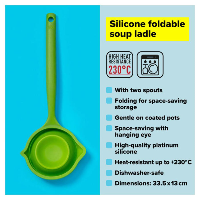 Tasty Silicone Foldable Ladle 678203