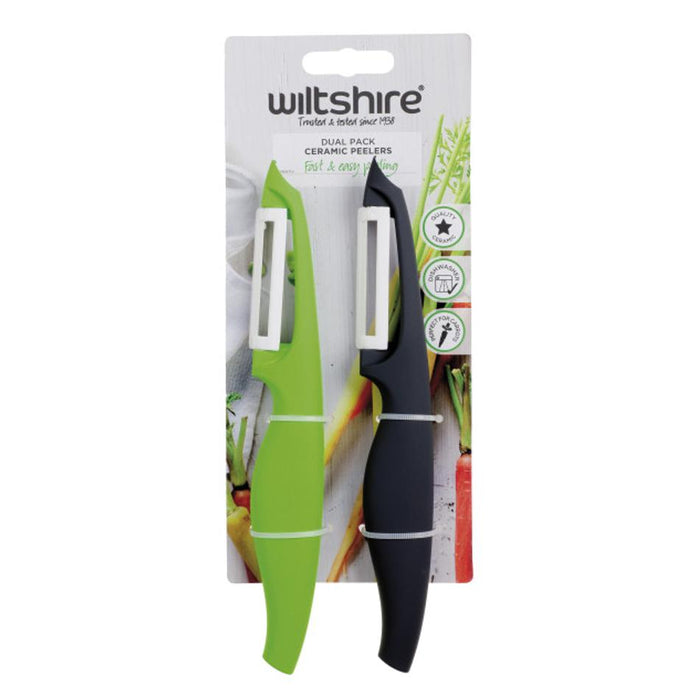 Wiltshire Ceramic Peeler 2Pack 70066