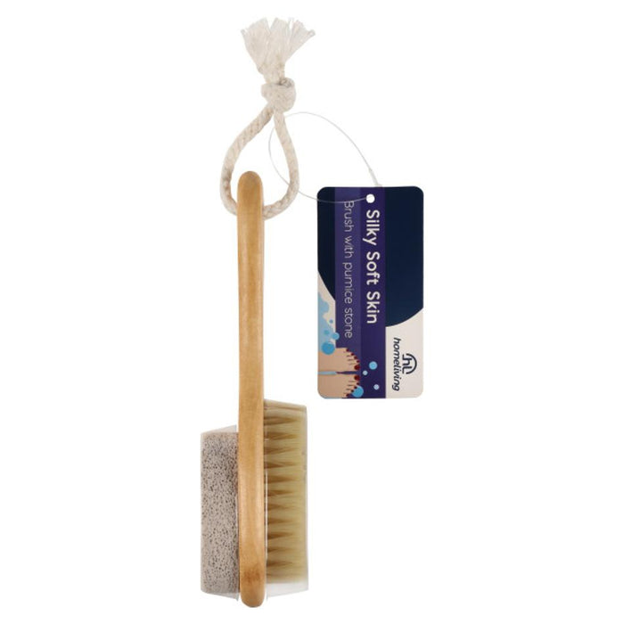 Homeliving Wooden Brush and Pumace Stone 70241