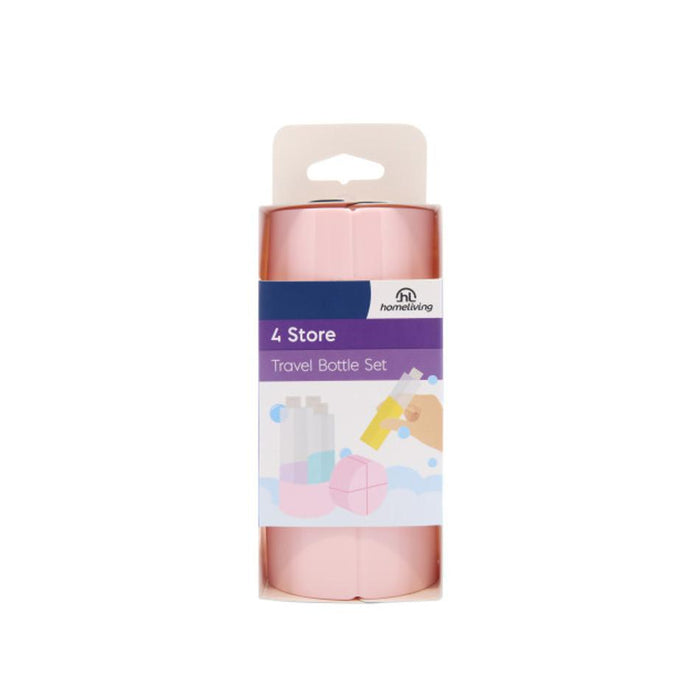 Homeliving Compact Travel Bottle Set of 4 70275X