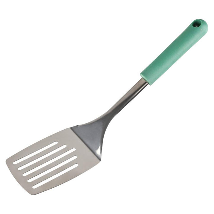 Wiltshire Eco Slotted Stainless Steel Turner - Green 70321